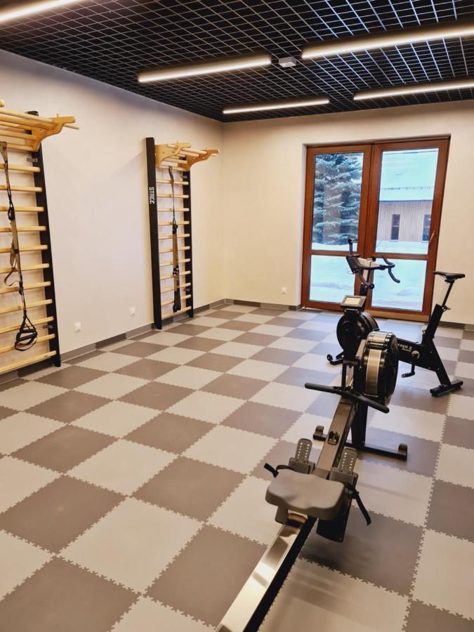 Apartament A2 Domitu Z Basenem, Sauna, Jacuzzi - 5D Apartments 스클라르스카포렘바 외부 사진