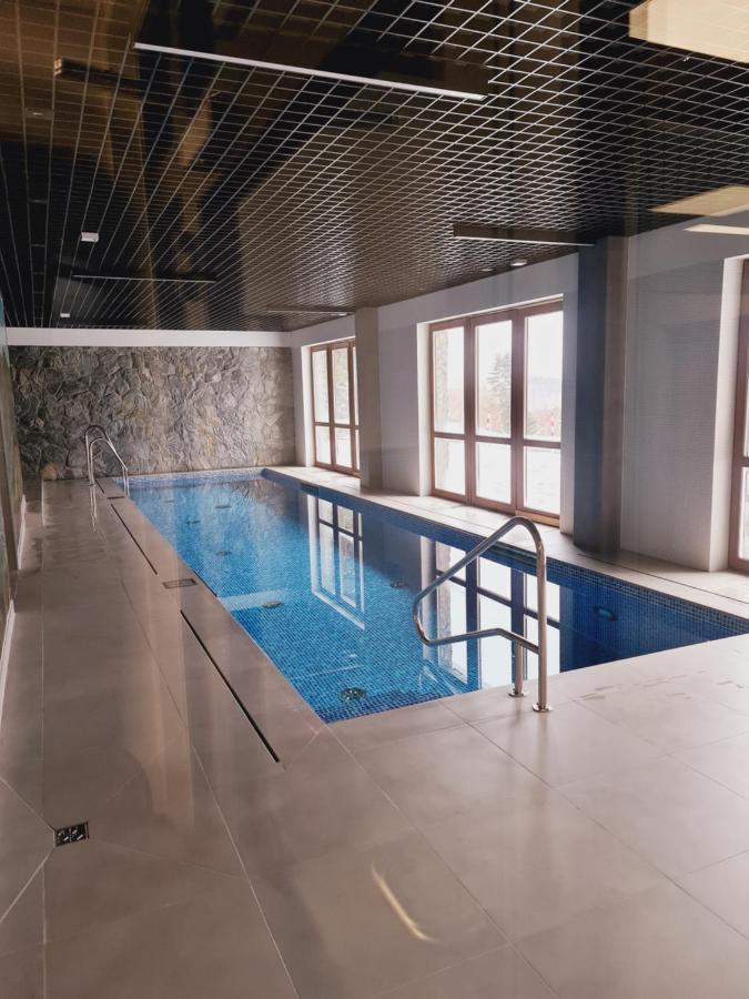 Apartament A2 Domitu Z Basenem, Sauna, Jacuzzi - 5D Apartments 스클라르스카포렘바 외부 사진
