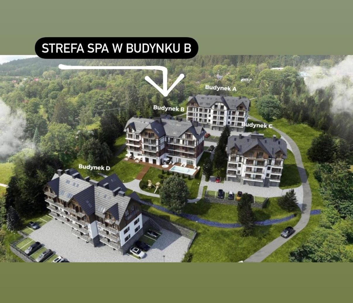 Apartament A2 Domitu Z Basenem, Sauna, Jacuzzi - 5D Apartments 스클라르스카포렘바 외부 사진